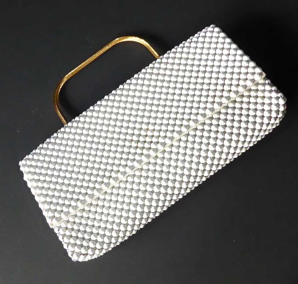 Vintage estate Whiting Davis goldtone mesh coin purse 2962 pouch small mcm  | eBay
