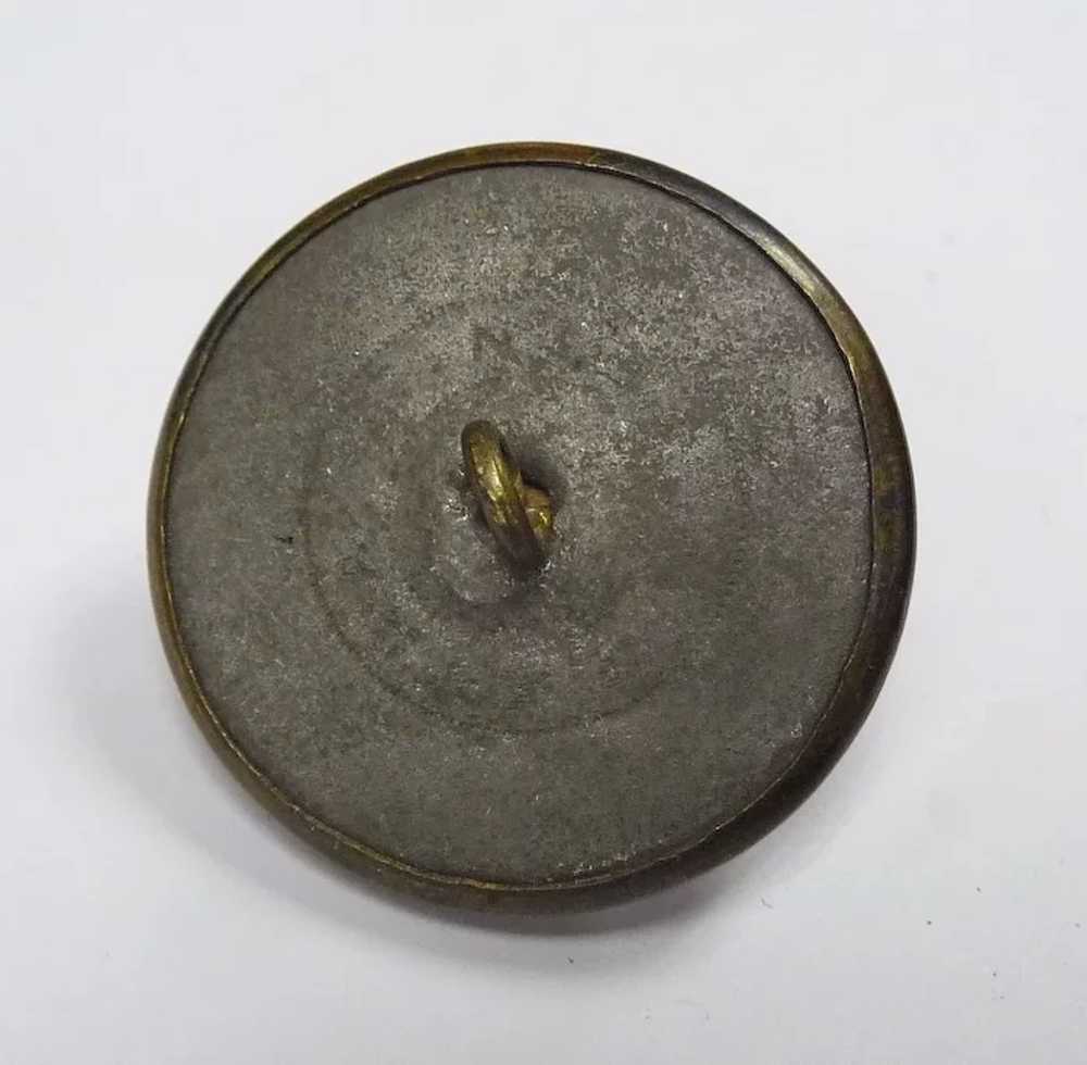 Antique Victorian Metal Button High Faceted Opale… - image 7