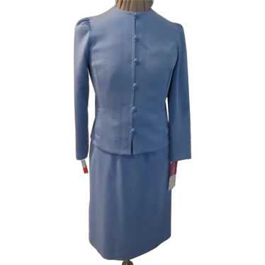 robin Egg Blue Dress with Jacket - image 1