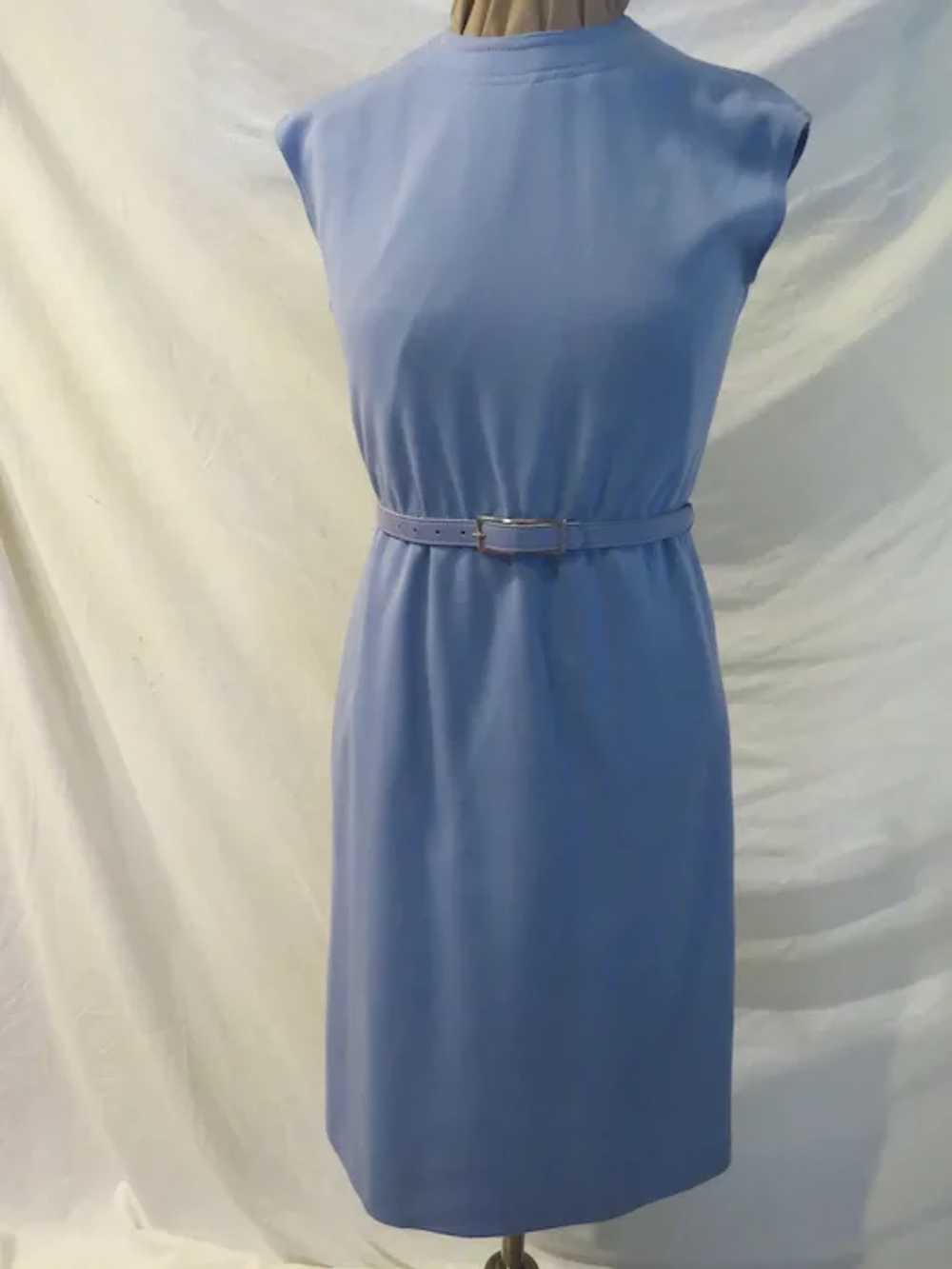 robin Egg Blue Dress with Jacket - image 6