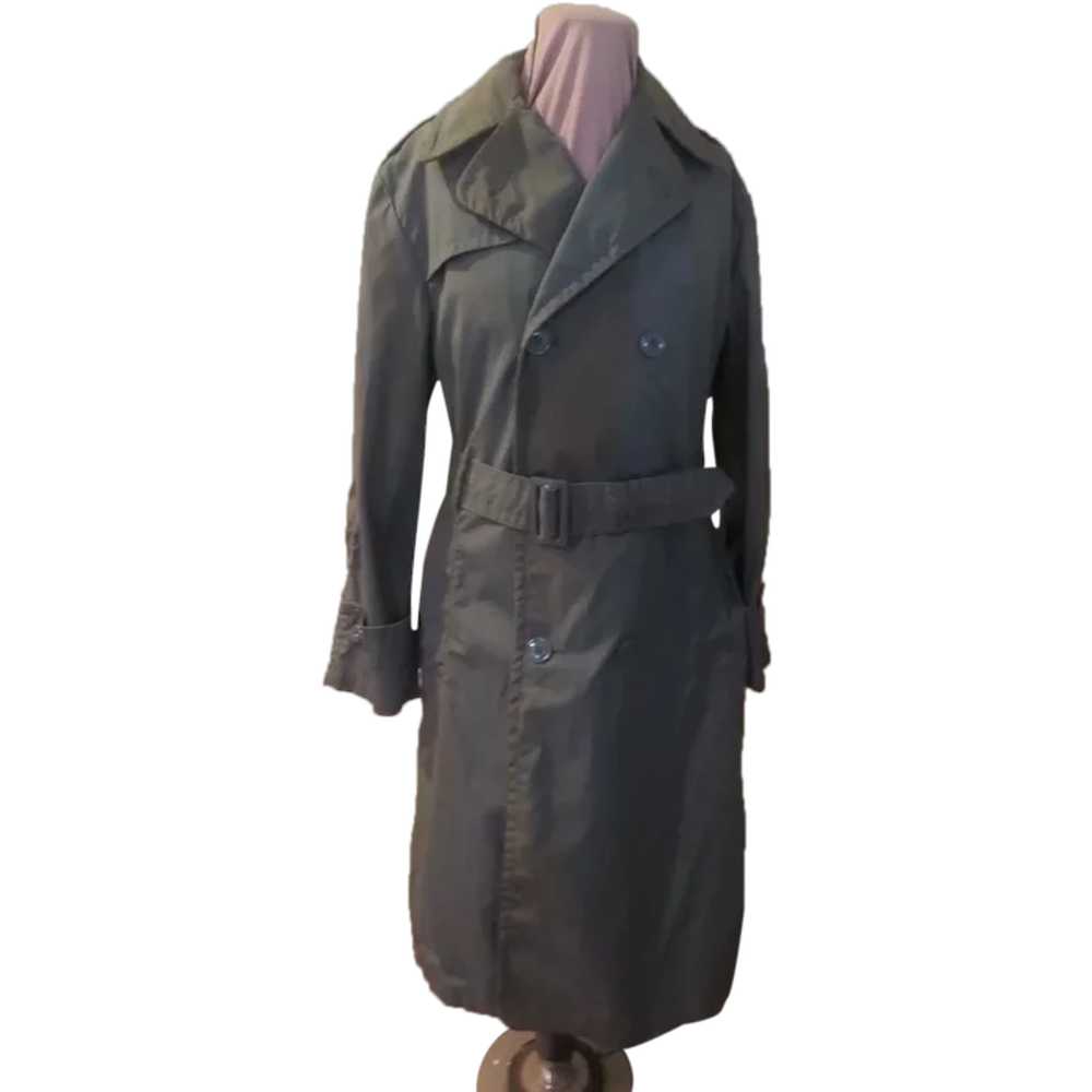 Army Green Trench Coat - Gem