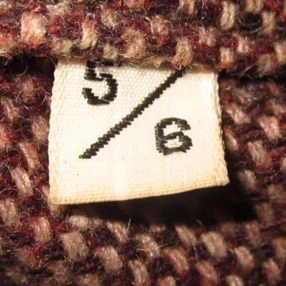 Vintage Wool Jacket, Tweed Classic, 80’s - image 7