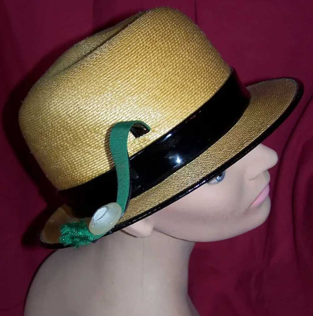 Vintage Herbert Bernard Panama Hat Fit For A Lady… - image 2