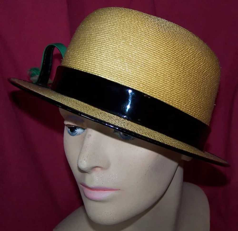 Vintage Herbert Bernard Panama Hat Fit For A Lady… - image 3