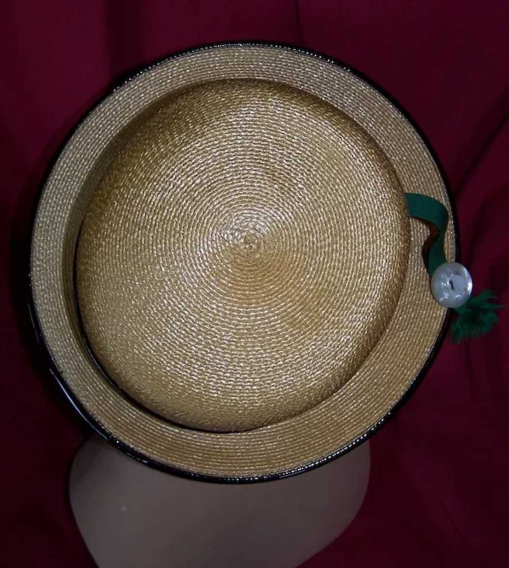 Vintage Herbert Bernard Panama Hat Fit For A Lady… - image 4