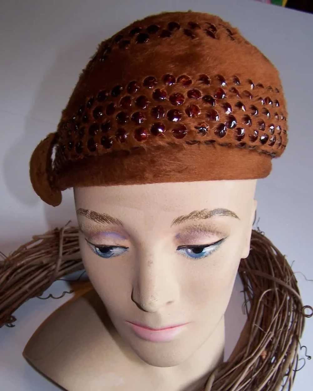 Vintage Hattie Carnegie Hat - image 2