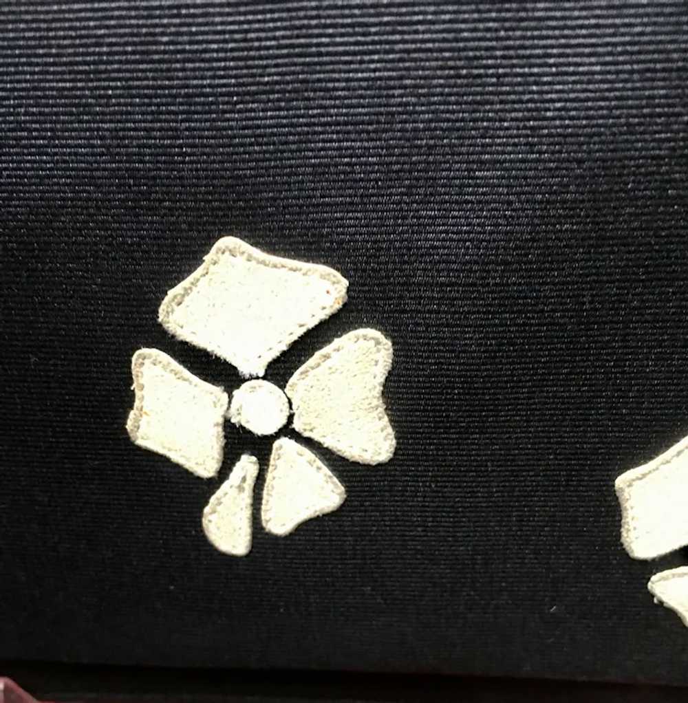 Vintage Valentino Silk Evening Purse with Gold Ch… - image 5