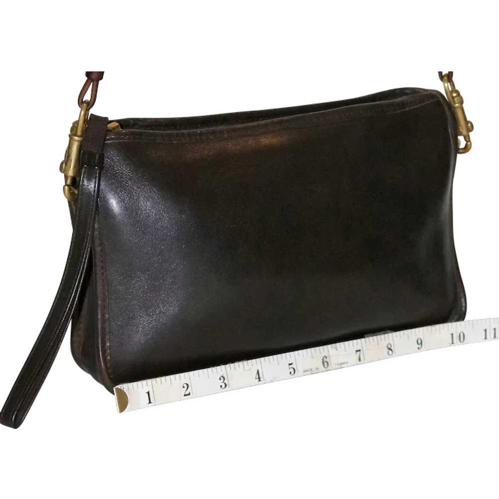 1970's Coach Convertible Clutch NYC Model in Brown - image 1
