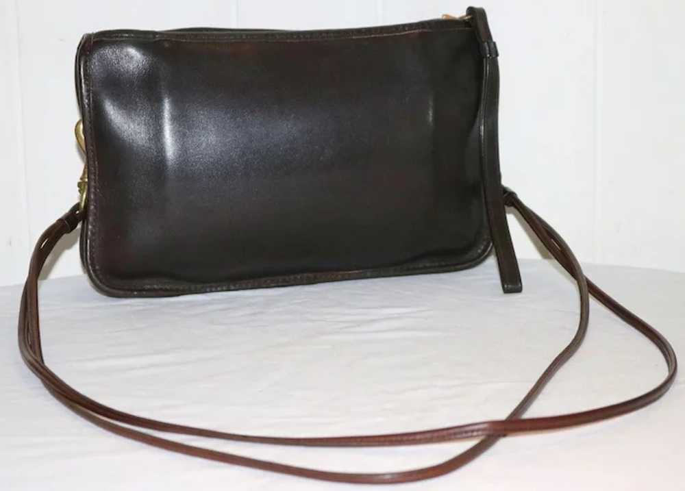 1970's Coach Convertible Clutch NYC Model in Brown - image 5