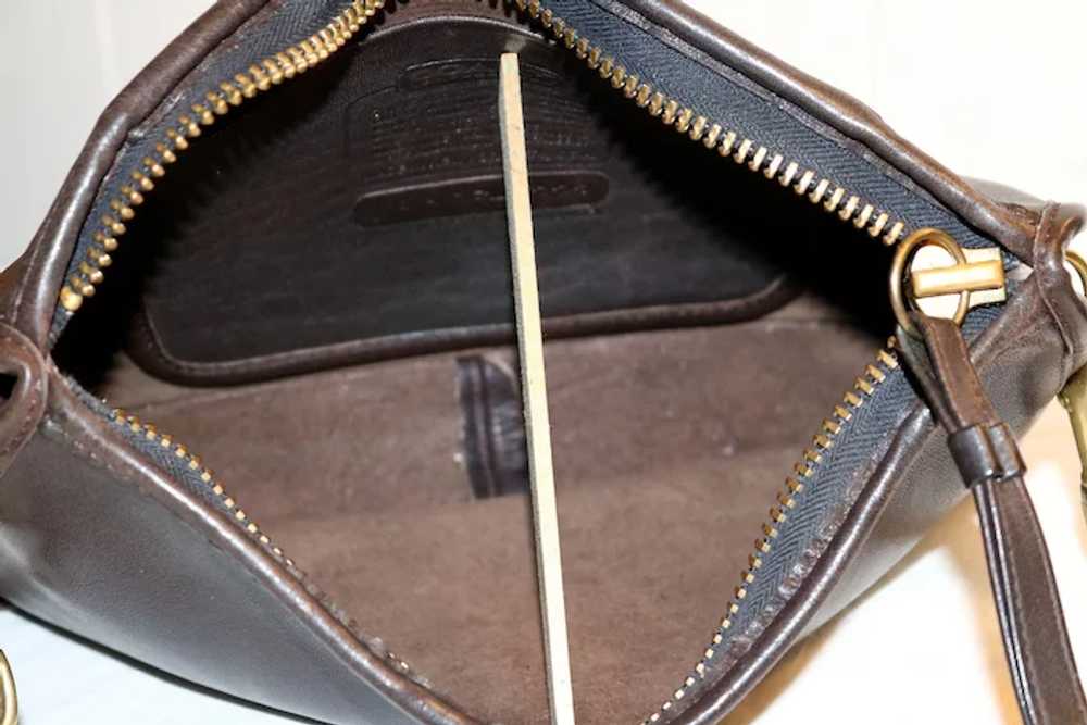 1970's Coach Convertible Clutch NYC Model in Brown - image 7