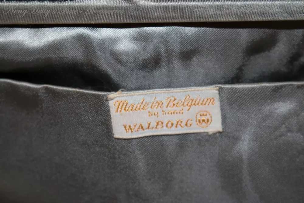 1940s Walborg Framed Evening Bag from Belgium - image 11