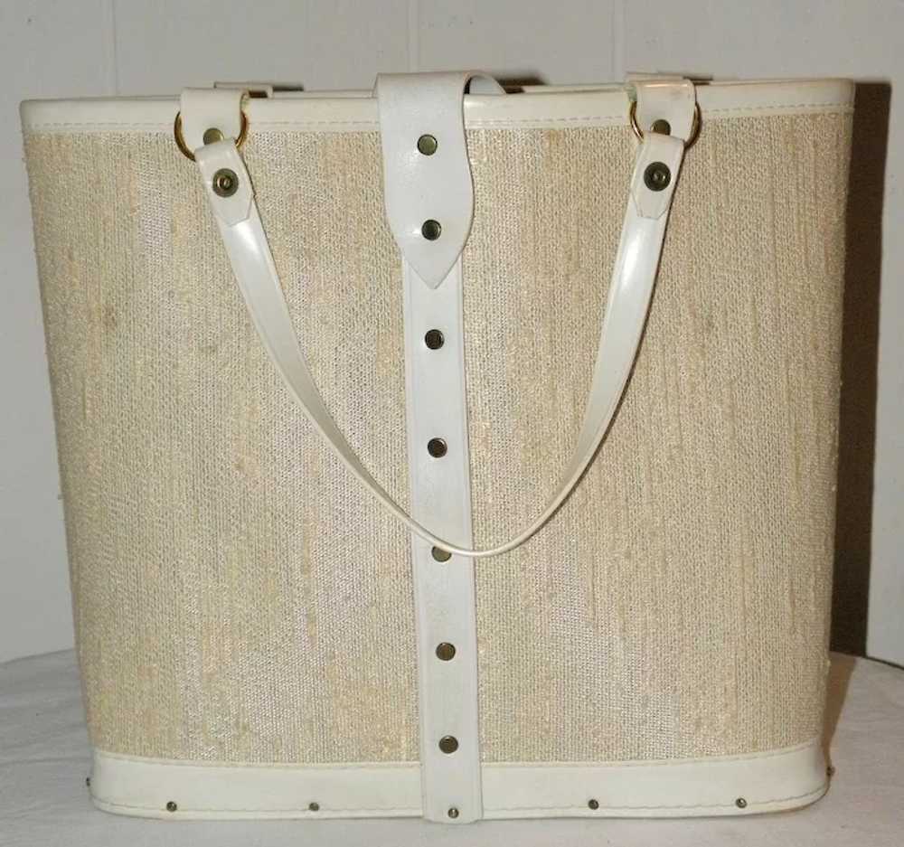 1960's Floral  Tote - image 5