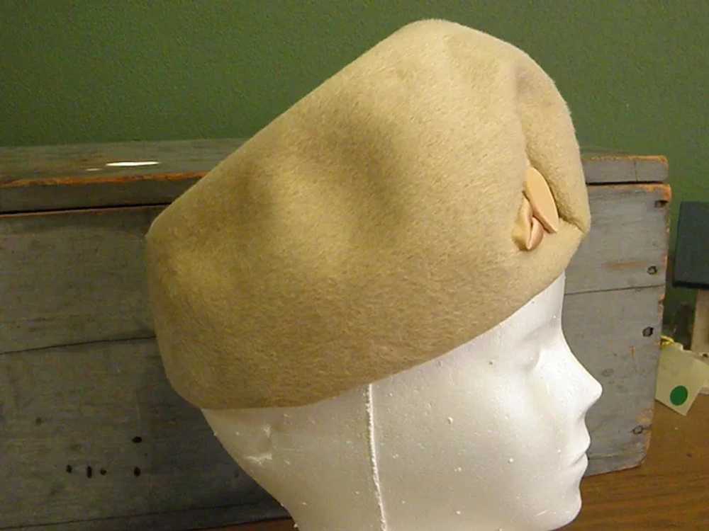 Classy 1940s Cathay of California Hat - image 2