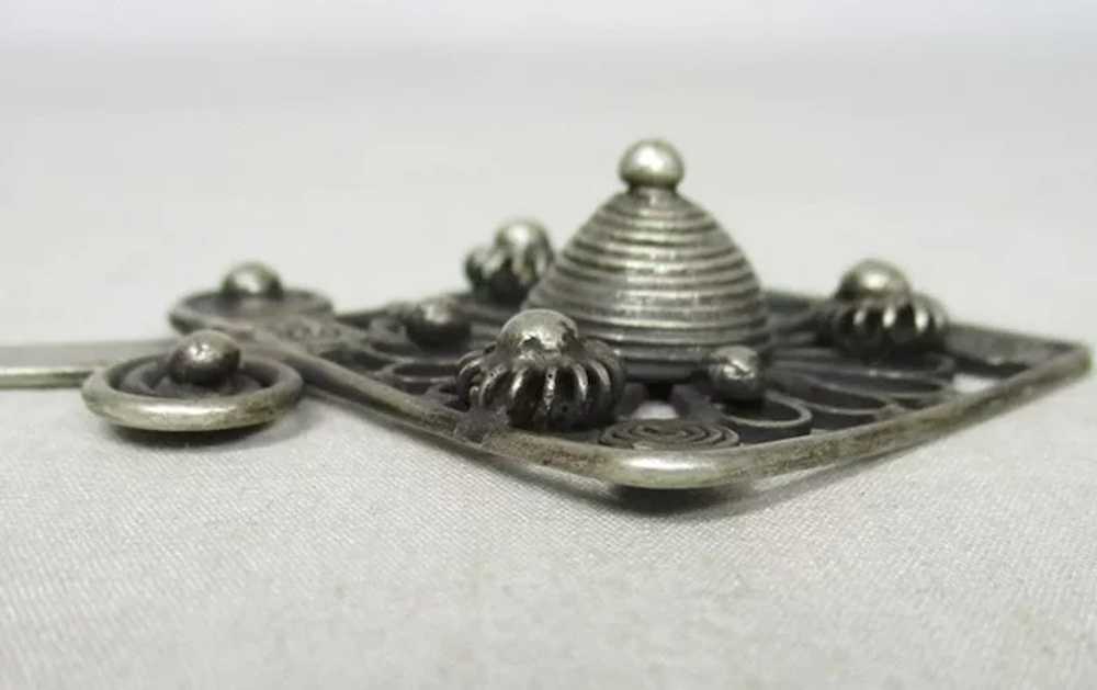 Chinese Vintage Silver Hatpin, Hairpin, Kanzashi … - image 5