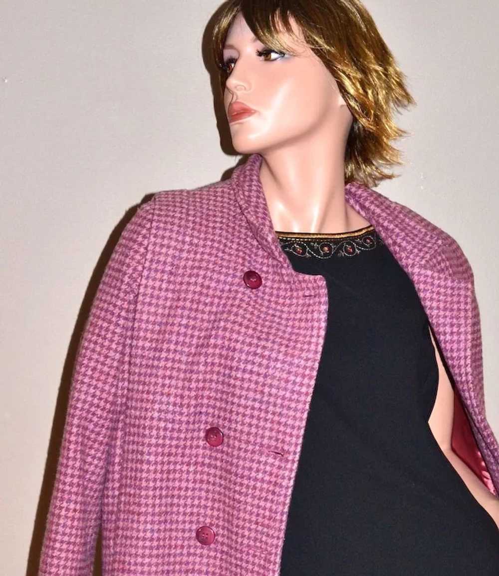 Circa VTG Rothschild  Double-Breasted Pink & Purp… - image 2