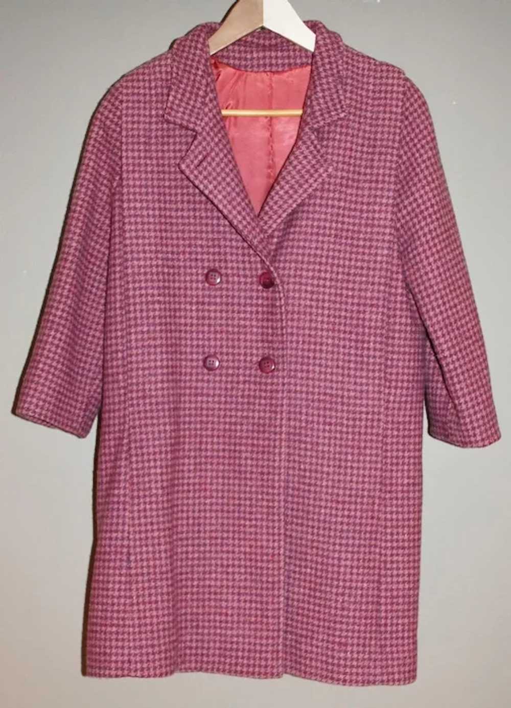 Circa VTG Rothschild  Double-Breasted Pink & Purp… - image 9