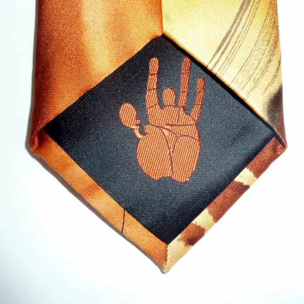 Garcia “Last Chance” Multi Colored Orange Tie - image 7