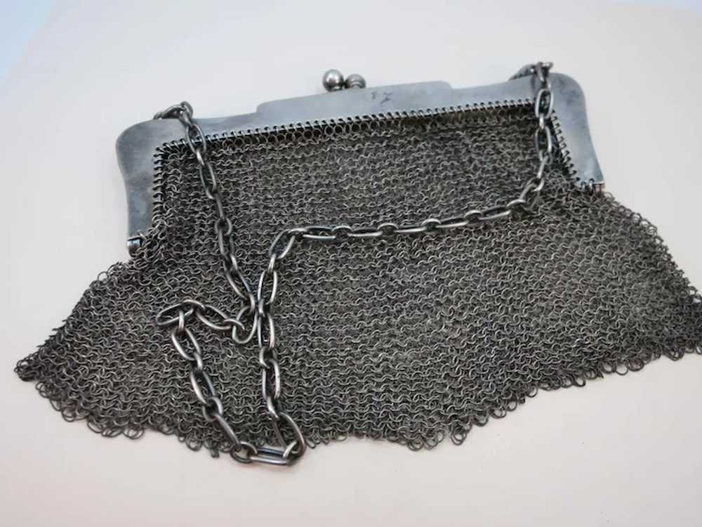 VINTAGE  Sterling S Cottle and Co  Mesh Purse - image 4