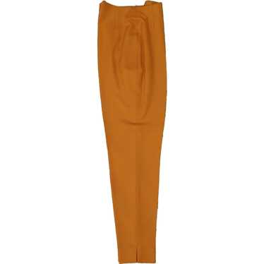 Woman's Flannel Mustard Coloured Trousers - Desig… - image 1