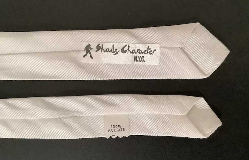 1950’s Skinny Tie ‘Shady Character N.Y.C.’ - image 3