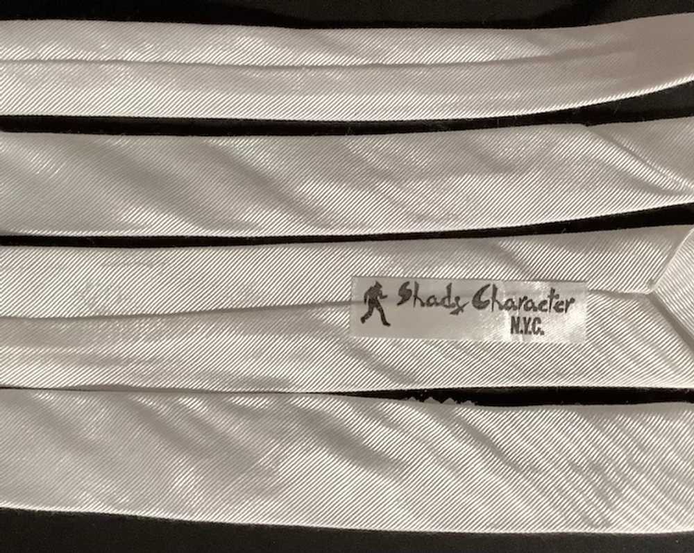1950’s Skinny Tie ‘Shady Character N.Y.C.’ - image 5