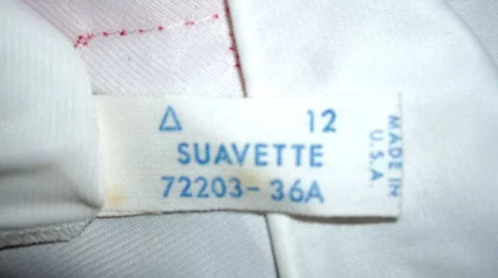 Vintage 1950 Van Raalte SUAVETTE White  Cherries … - image 7