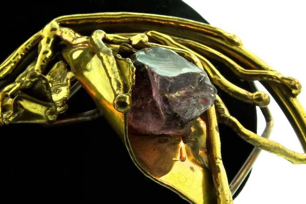 Vintage 1970s JUTRA’S Brazil Brutalist Sculptural… - image 2
