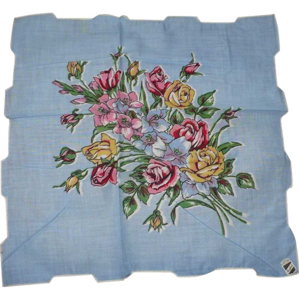 Flower Bouquet Handkerchief - image 1