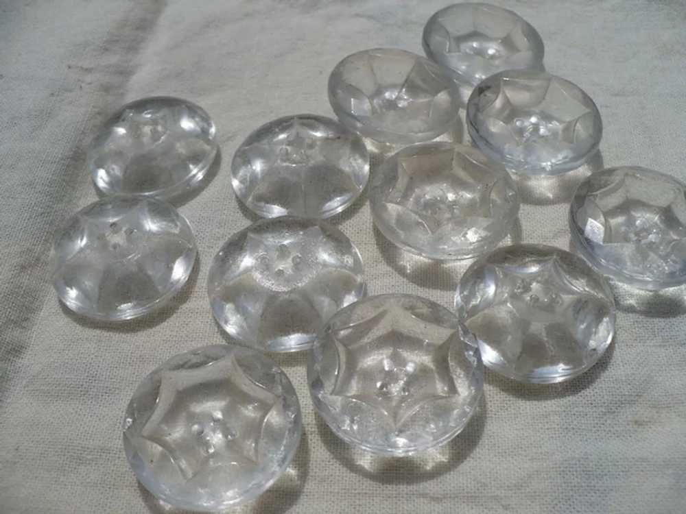 Cut Glass Buttons 12 - image 2
