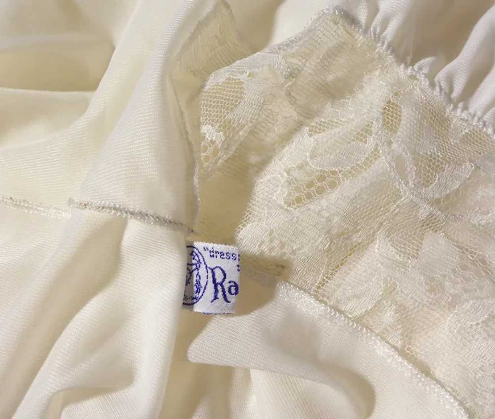 Vintage 1950s Radcliffe Nightgown Full Length Whi… - image 7