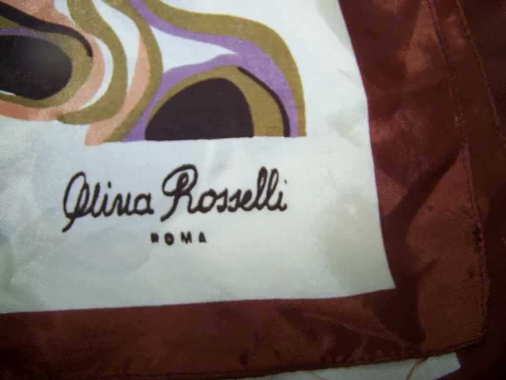Vintage Olivia Rosselli Roma Pop Mod Motif Fashio… - image 3
