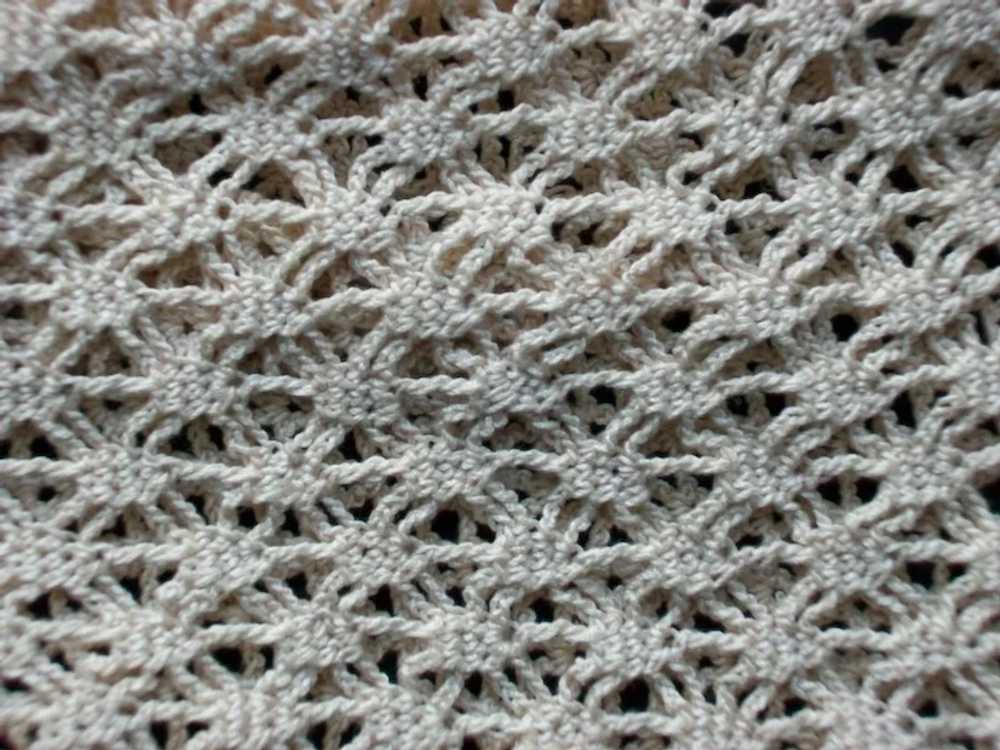 Vintage Women's Crocheted Dress Gloves - 100% Cot… - image 7