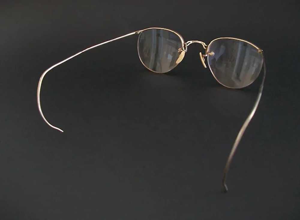 BDG - Vintage 10K Gold Frameless Child's Eyeglass… - image 4
