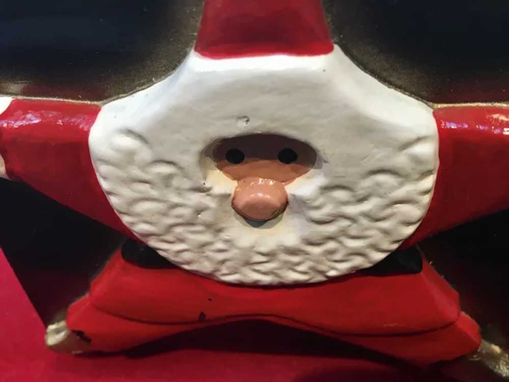 Vintage Timmy Woods Santa Claus Handbag - image 7