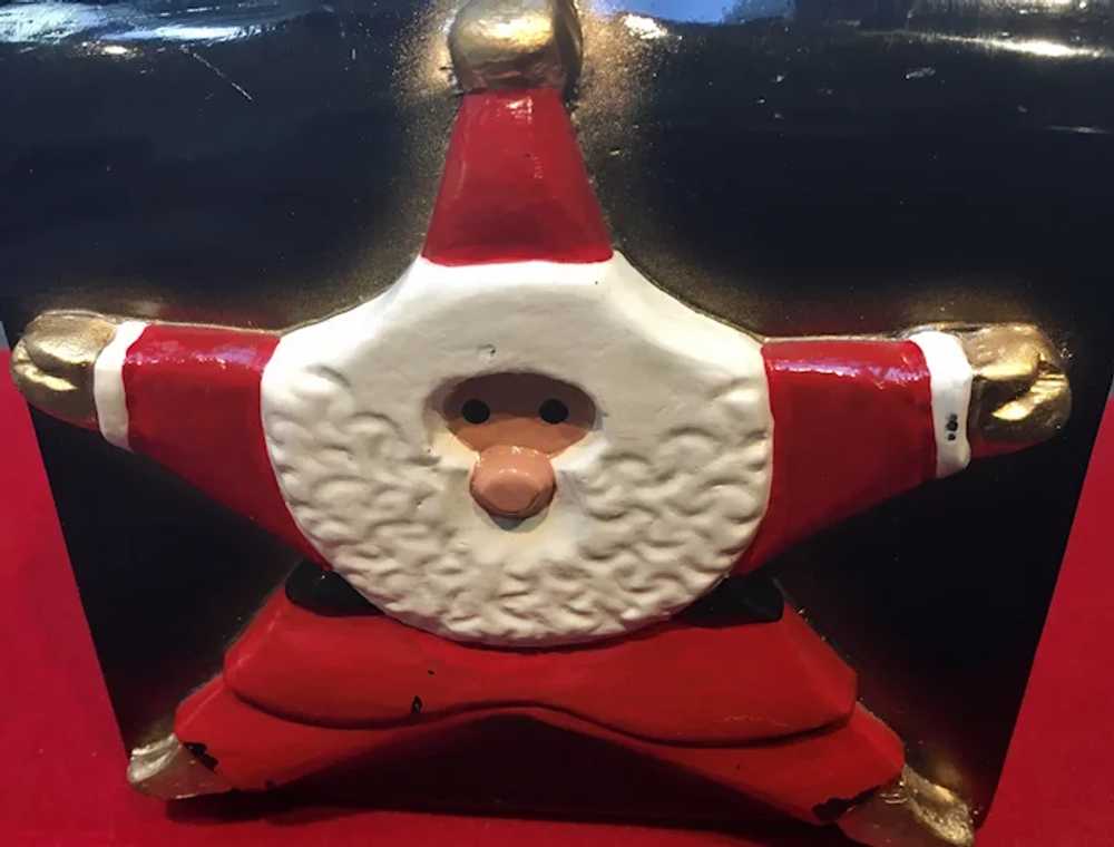 Vintage Timmy Woods Santa Claus Handbag - image 8