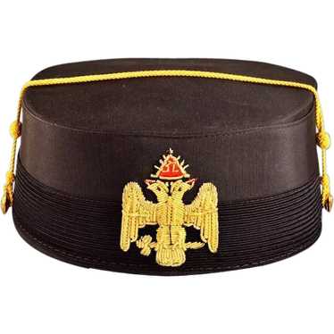 Historic Vintage 32nd Degree Masonic Cap