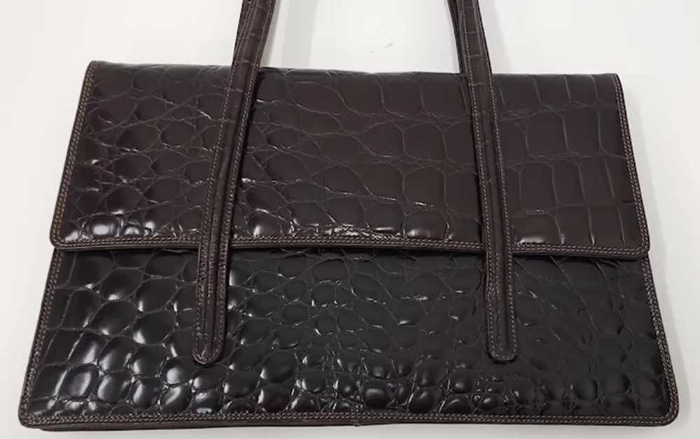 Made in Italy FRANCESCO BIASIA Leather Handbag Italian 