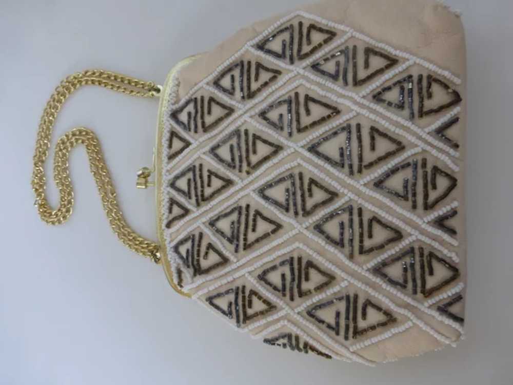 Vintage Rare Walborg Beaded Leather Evening Bag C… - image 8