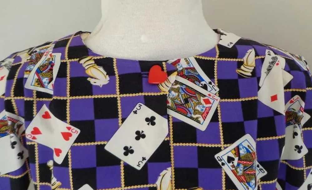 Card Player’s Blouse / Light Jacket.  Custom Made… - image 2
