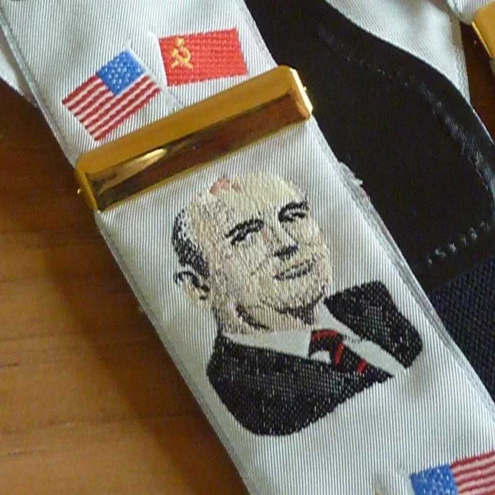 Gorbachev Russia / Bush America USA Dress Pant Br… - image 3