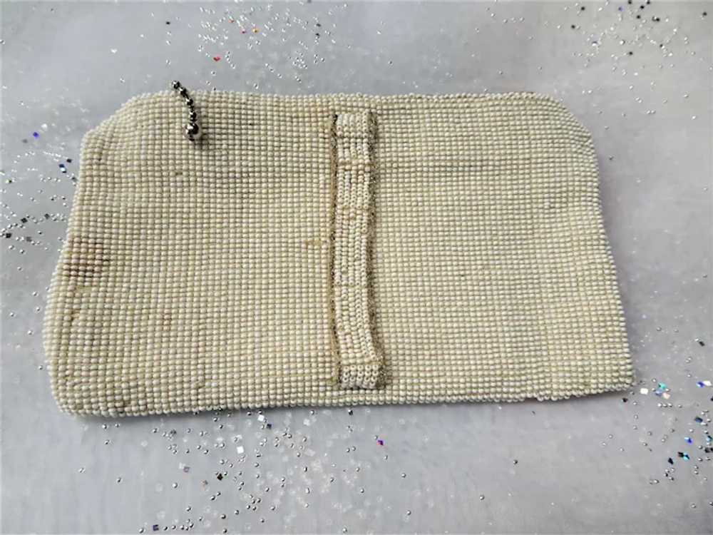 1920s FABULOUS Art Deco French Beaded Purse Eveni… - image 3