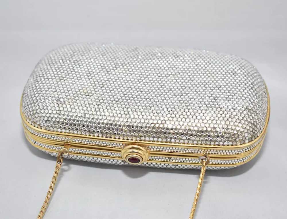 Judith Leiber Crystal-Embellished Strawberry Cupcake Clutch Bag