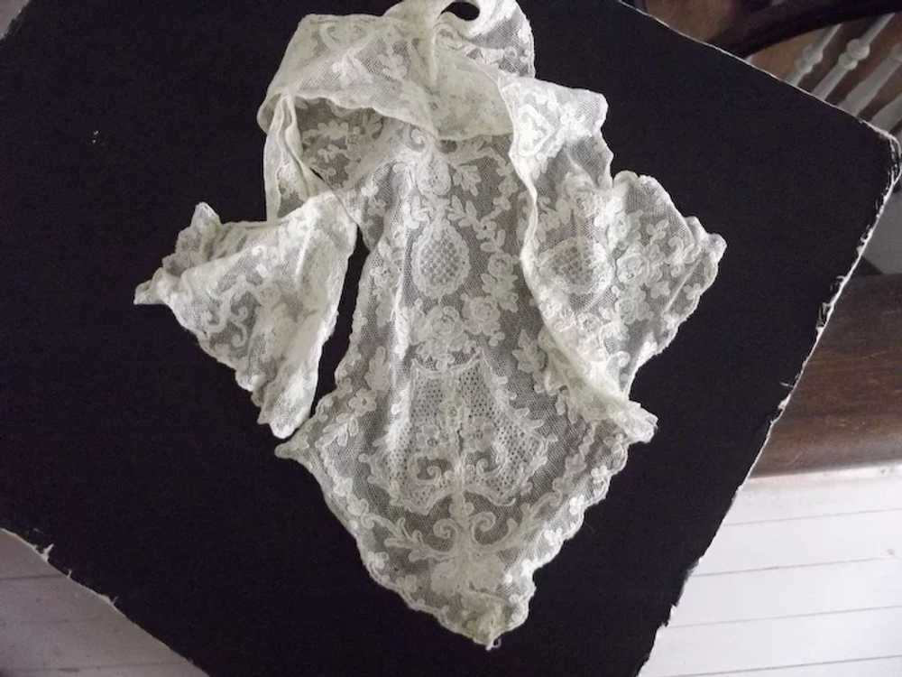Victorian/Edwardian Lace and Net Collar - image 3