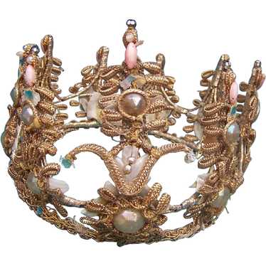 Theatrical headdress kings or queens crown for Sw… - image 1