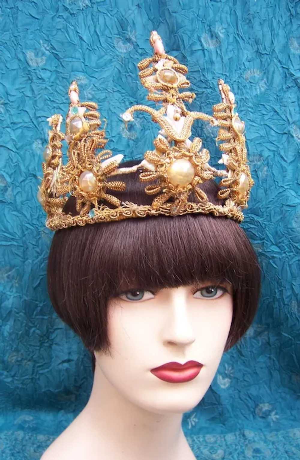 Theatrical headdress kings or queens crown for Sw… - image 3