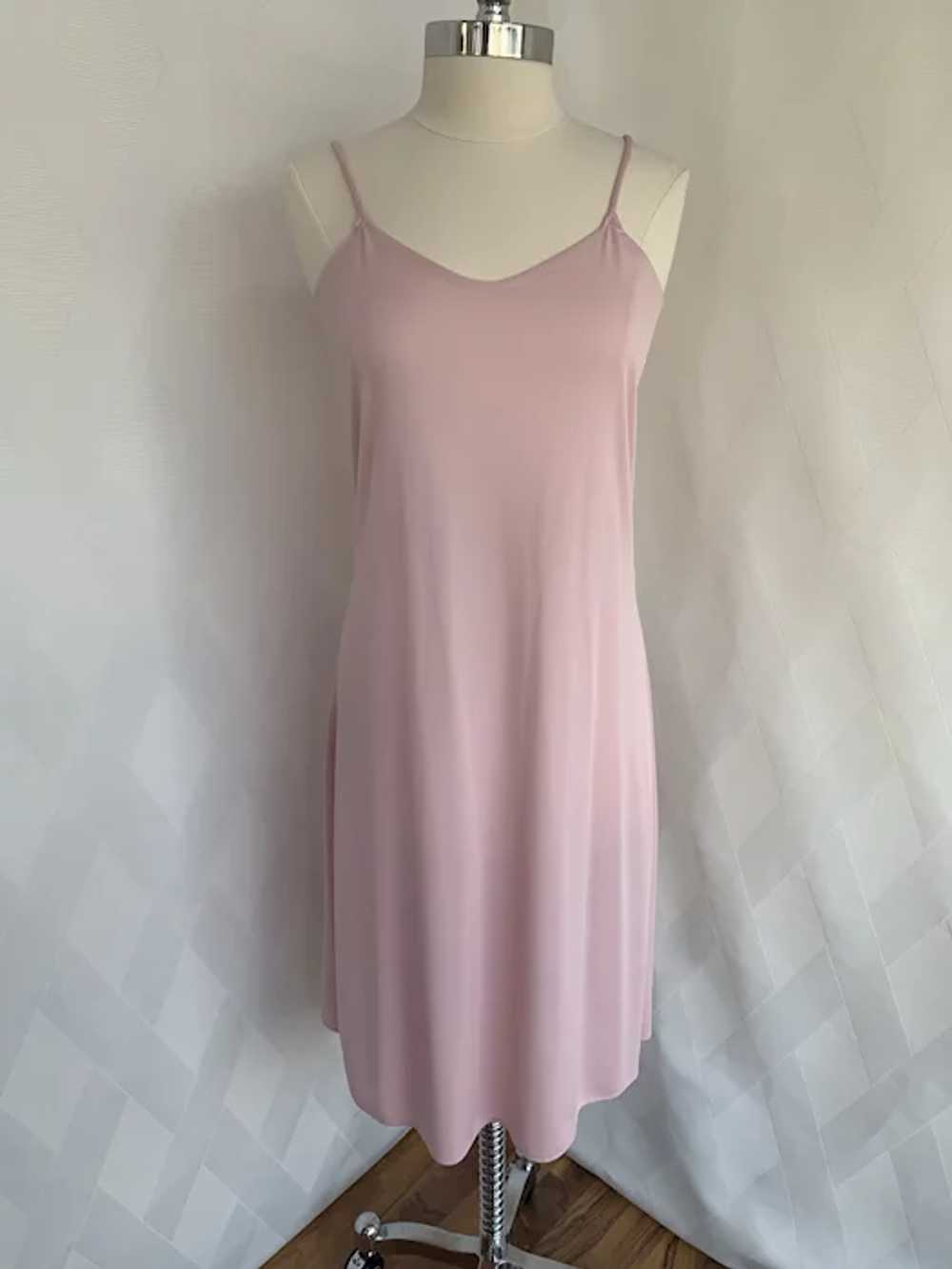 1990s does 20s Pink Lace Drop Waist Dress - image 5