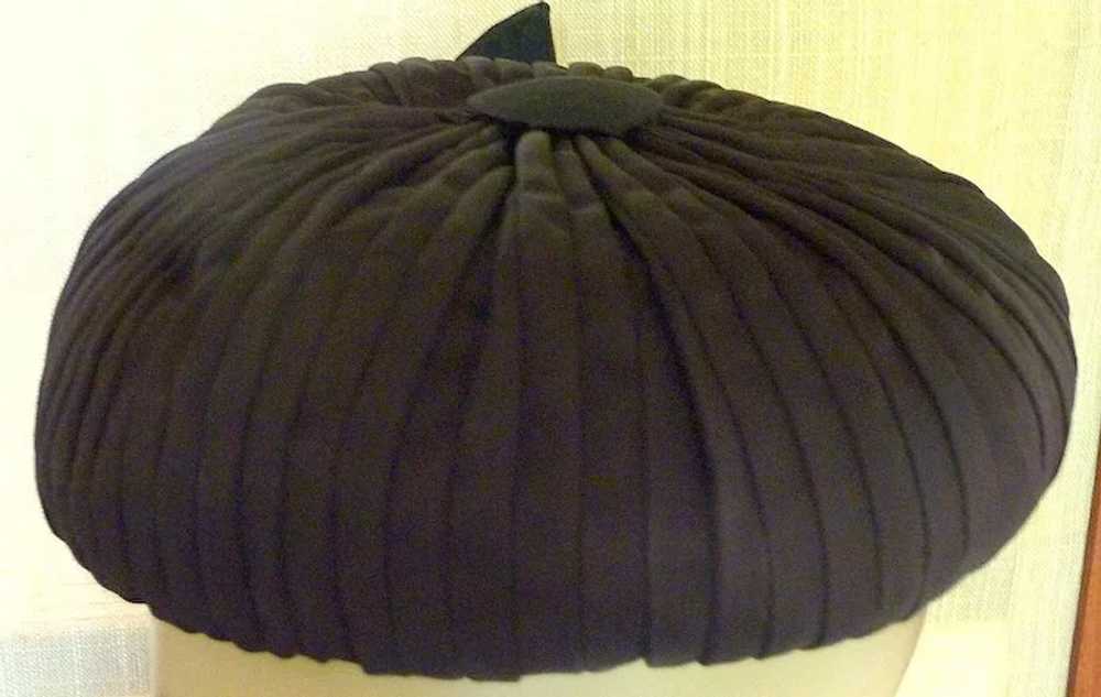 Roberta Bernays Original Tufted Beret Hat – 1960’s - image 4