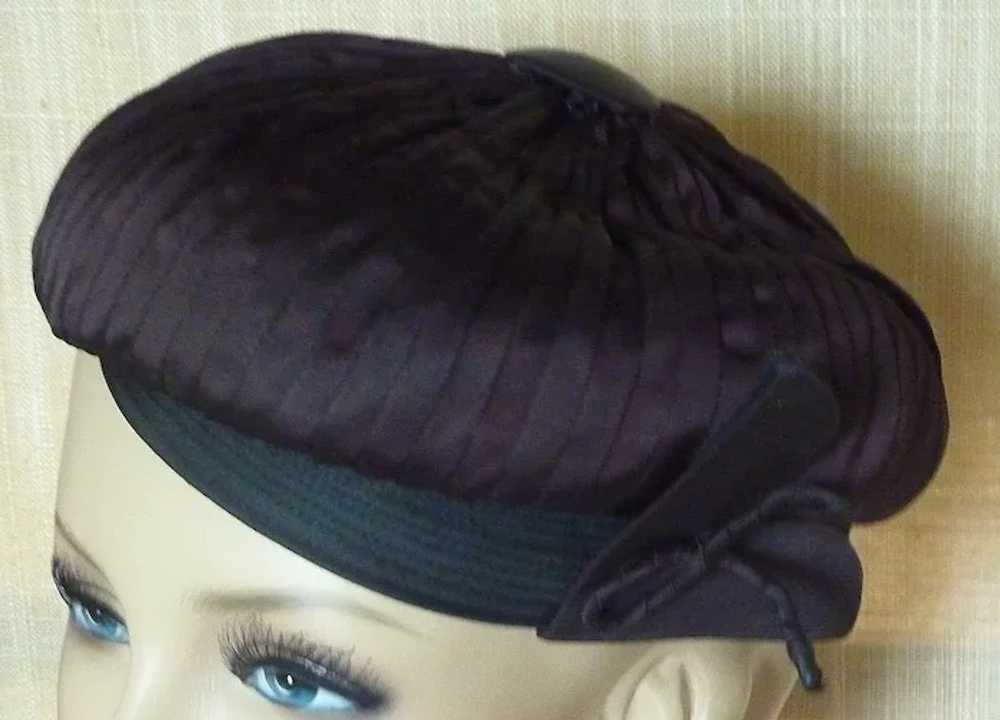Roberta Bernays Original Tufted Beret Hat – 1960’s - image 6