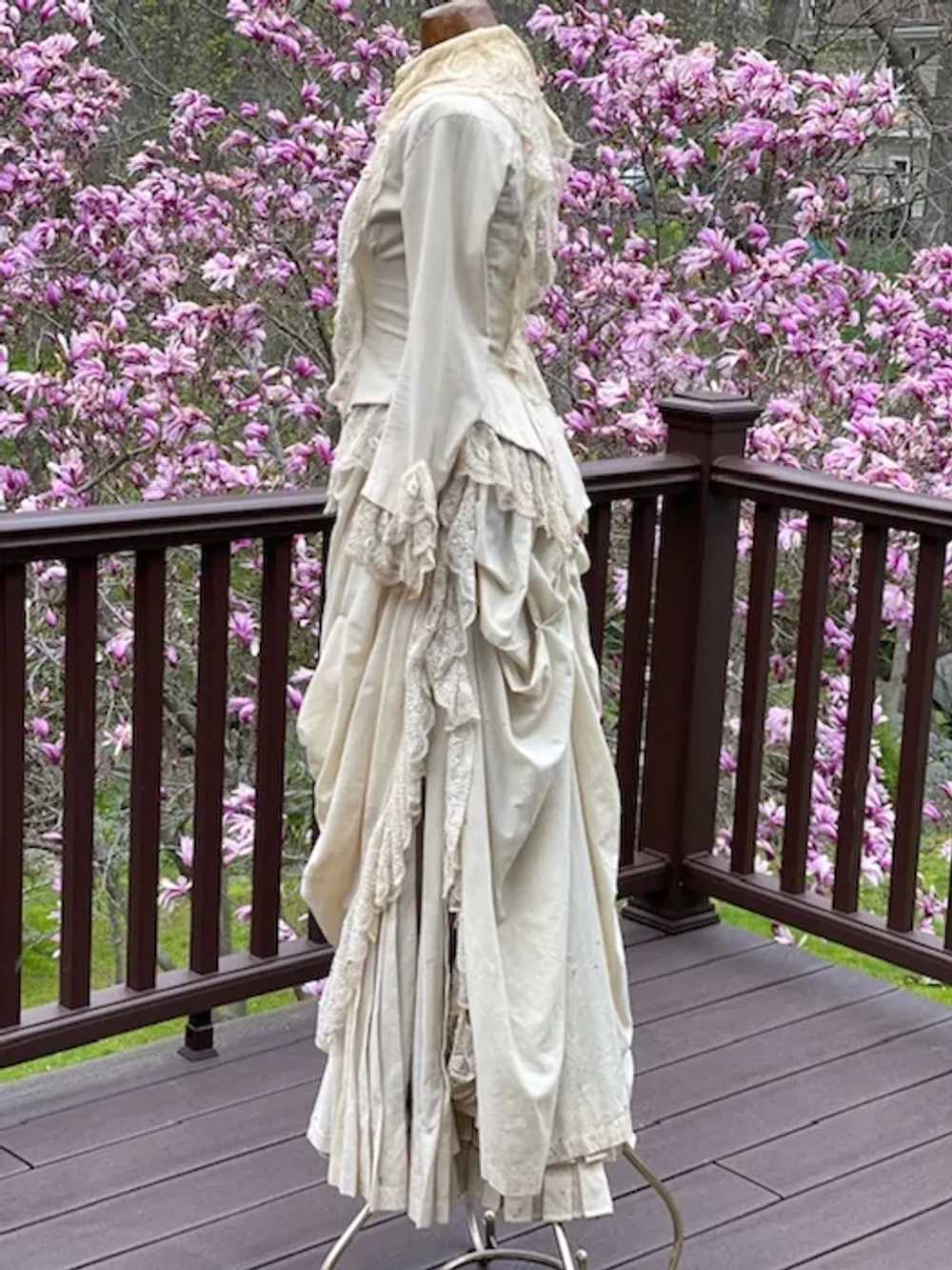 Victorian 2 piece wedding dress - image 3