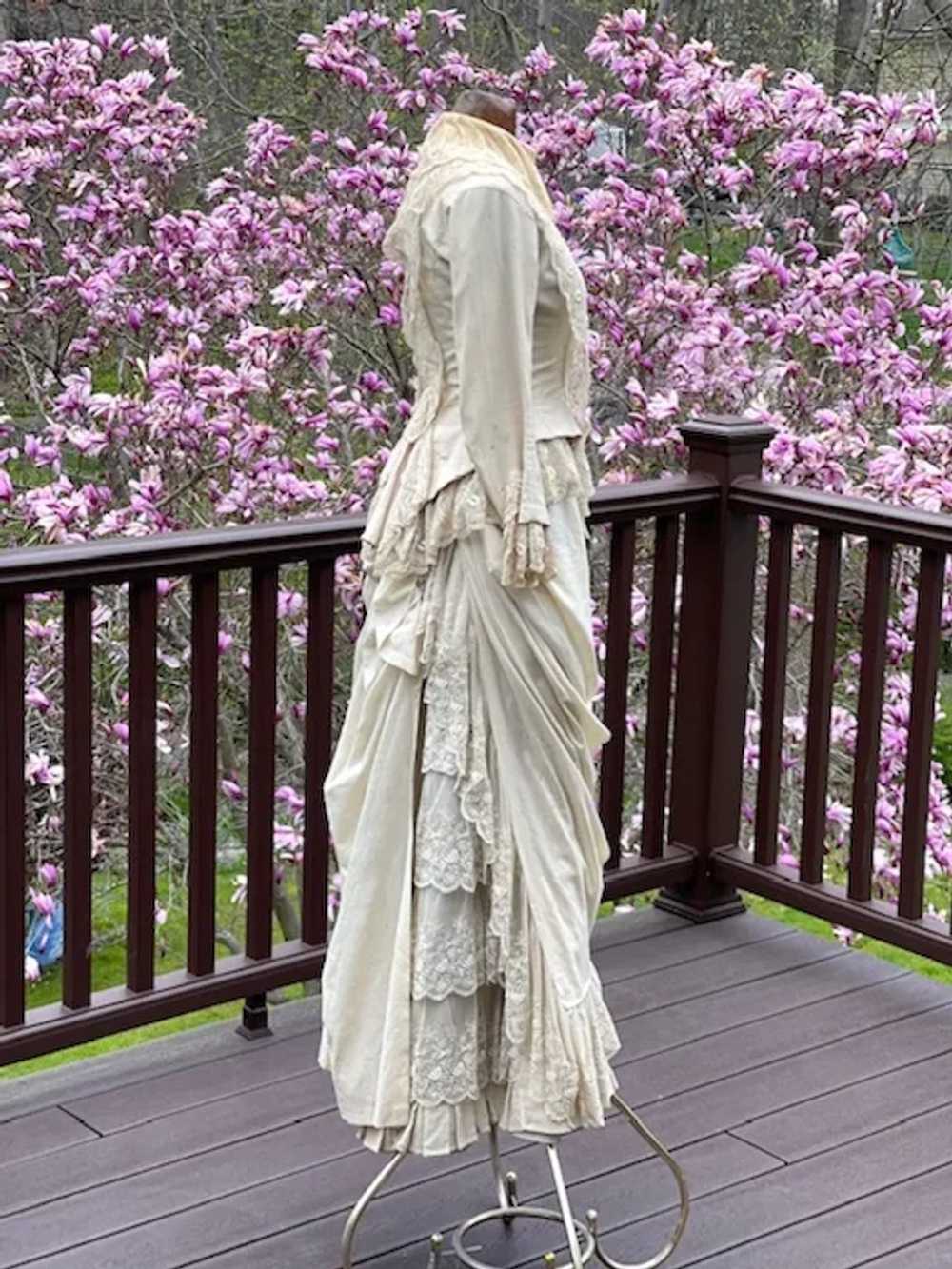 Victorian 2 piece wedding dress - image 4